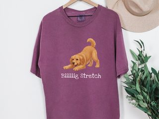 Golden Retriever Big Stretch doodle dog shirt - photo 4