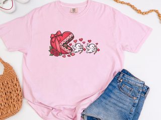 Cupid Cherubs Chocolate Heart funny shirt - photo 8