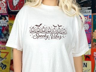 Spooky Vibes Pumpkins funny shirt - photo 1