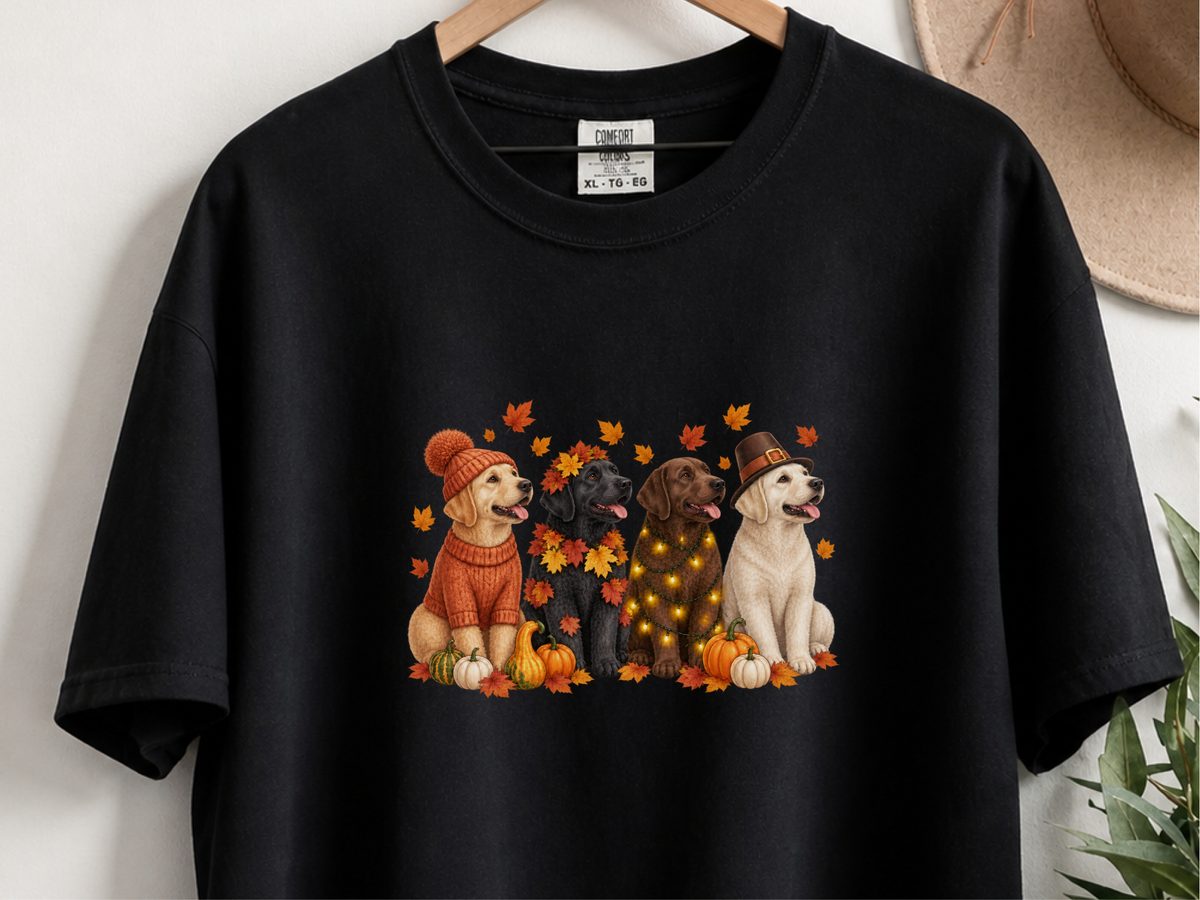Goldendoodle Christmas Shirt - Autumn Dog Shirt Dog Holiday Gift