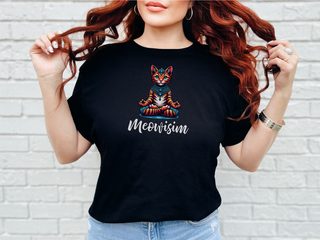 Purr Meowisim Kitty Cat Orange funny shirt - photo 2