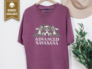 Corgi Advanced Savasana Yoga doodle dog shirt - photo 5