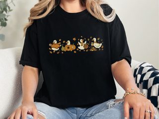 Autumn Ducks Cozy Fun funny shirt - photo 2