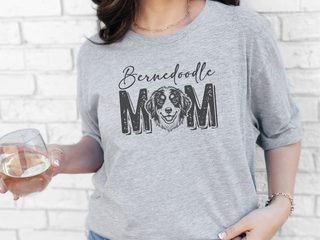Bernedoodle Mom doodle dog shirt - photo 4