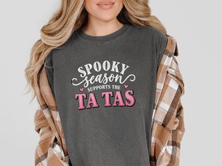 Spooky Season Supports Ta Tas funny shirt - photo 6