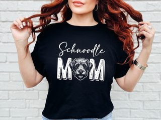 Schnoodle Mom doodle dog shirt - photo 3