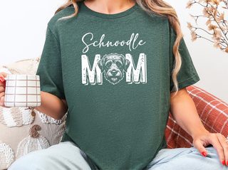 Schnoodle Mom doodle dog shirt - photo 4