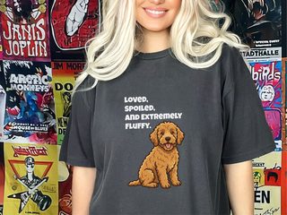 Loved Labradoodle doodle dog shirt - photo 3