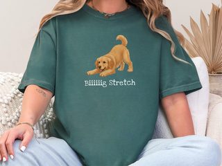 Golden Retriever Big Stretch doodle dog shirt - photo 6