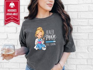 Chibi Nurse Healer Mode Loading funny shirt - photo 4
