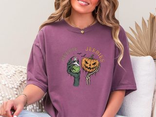Witch Potion Pumpkin Heebie Jeebies funny shirt - photo 4