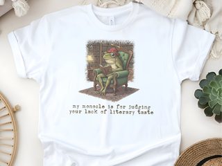 My Monocle Is For Judging Your lack Of Literary Taste funny shirt - photo 3