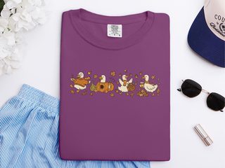 Autumn Ducks Cozy Fun funny shirt - photo 3