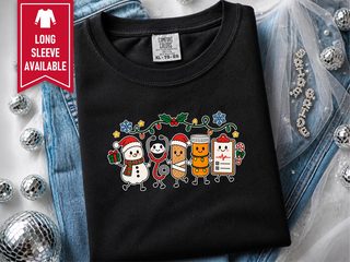 Snowman Nurse Christmas Squad funny shirt - photo 1