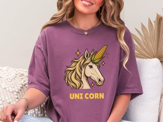 Uni Corn Horse Bust funny shirt - photo 6