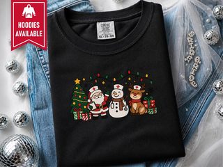 Christmas Nurse Squad Lineup funny shirt - photo 4