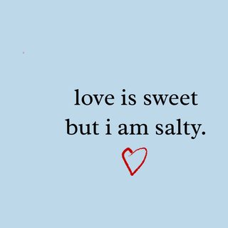 Salty Sarcastic Humor Valentine's Day Tee for Girls with Attitude