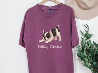 French Bulldog Big Stretch doodle dog shirt - photo 4