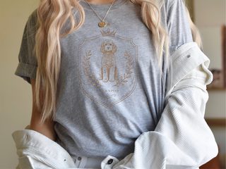 Cockapoo Royal Crest doodle dog shirt - photo 1