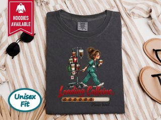 Nurse Coffee Iv Loading Bar funny shirt - photo 5