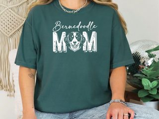 Comfort Colors Bernedoodle Mom doodle dog shirt - photo 7