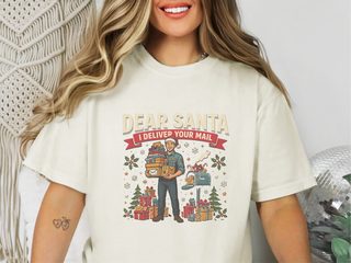 Dear Santa I Deliver Your Mail funny shirt - photo 7