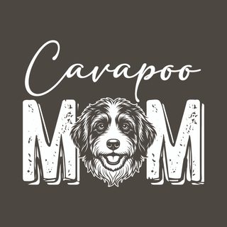 Comfort Colors Cavapoo Mom T-Shirt - Cute Dog Mama Apparel Gift