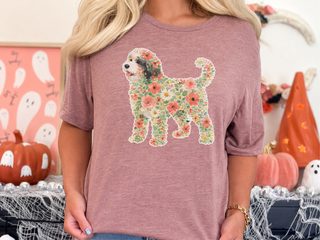 Bernedoodle Floral Silhouette - photo 7