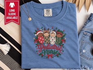 Pediatric Nurse Christmas Babies funny shirt - photo 7