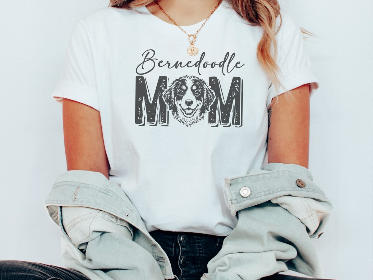 Bernedoodle Mom Shirt - Cute Dog Lover Tee for Doodle Mama