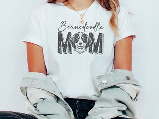 Bernedoodle Mom doodle dog shirt - photo 2