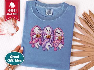 Cozy Ghosts Pumpkin Drinks funny shirt - photo 8