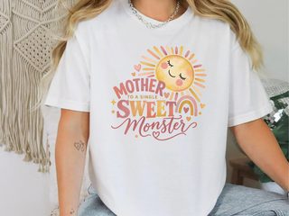 Mother Sweet Monster Boho Sun funny shirt - photo 2