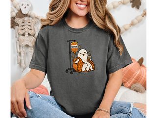 Cozy Caffeine Iv Ghost funny shirt - photo 2