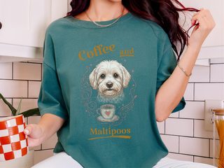 Coffee And Maltipoos doodle dog shirt - photo 6