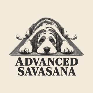 Aussiedoodle Advanced Savasana Yoga Dog Yoga Shirt for Dog Lovers