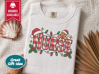 Christmas Nurse Gingerbread Plaid funny shirt - photo 1