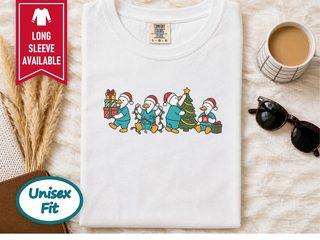 Christmas Scrub Ducks funny shirt - photo 1