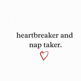 Heart Breaker Nap Taker Funny Valentine's Day Love Humor T-Shirt