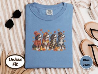 Autumn Bernedoodles Harvest Group doodle dog shirt - photo 7