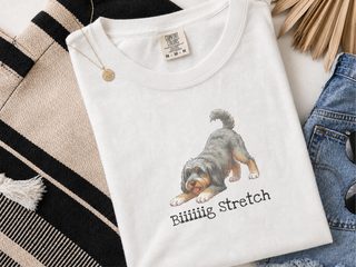 Aussiedoodle Big Stretch doodle dog shirt - photo 1