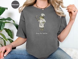 Frog To Table funny shirt - photo 6