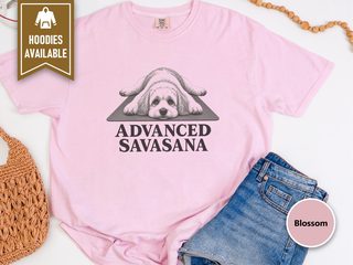 Maltipoo Advanced Savasana Yoga doodle dog shirt - photo 4