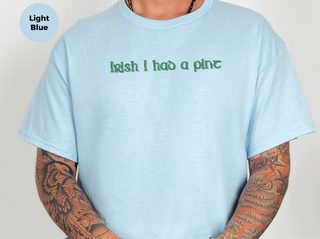 Irish I Had A Pint funny shirt - photo 4