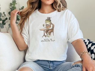 Pinky Up, Standards High funny shirt - photo 1