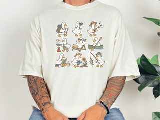 Cute Ducks Outdoor Hobbies Set funny shirt - photo 7