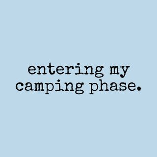 Entering My Camping Phase Journey Wilderness Adventure Lifestyle funny shirt