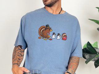 Thanksgiving Turkey Arcade Chase funny shirt - photo 7