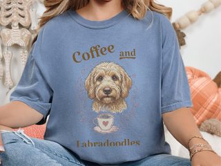 Coffee And Labradoodles doodle dog shirt - photo 4