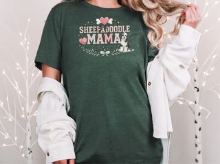 Sheepadoodle Mama doodle dog shirt - photo 3